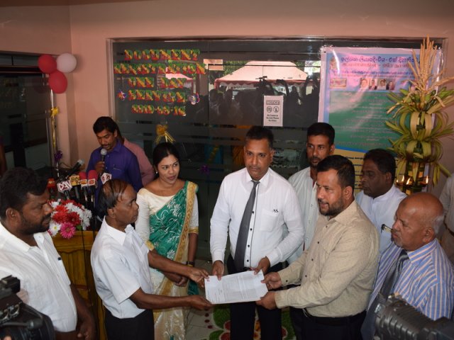 Inaugurated One Day Service at Vavuniya District Registrar Office _16.03.2019